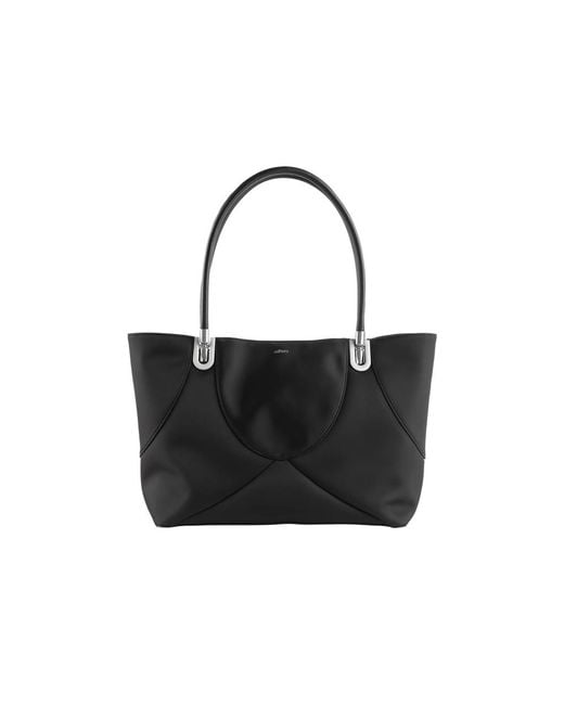 Esterah Black 4Pm Maxi Nylon Handbag