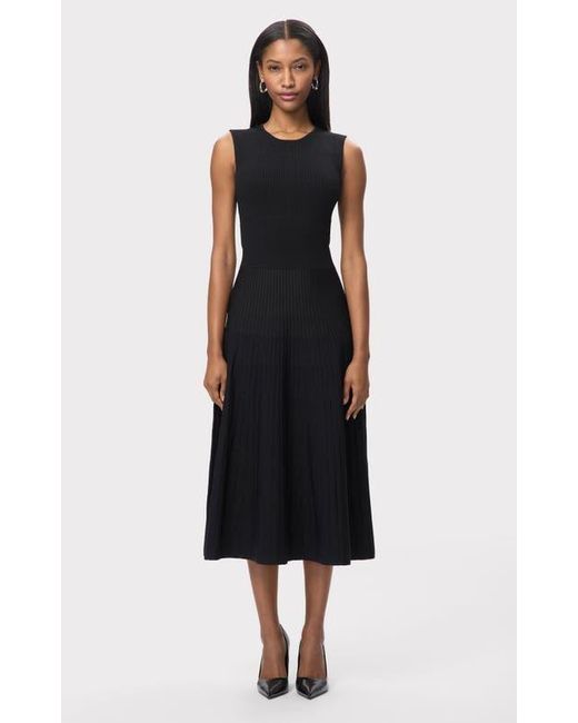 knitted long black dress SAU LEE Destiny Knit Dress, Black / 2