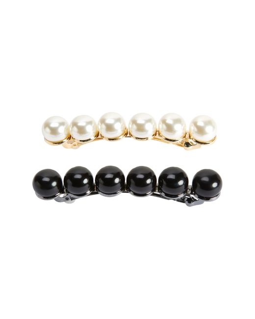 Tasha Multicolor Assorted 2-pack Pearly Bead Hair Clips