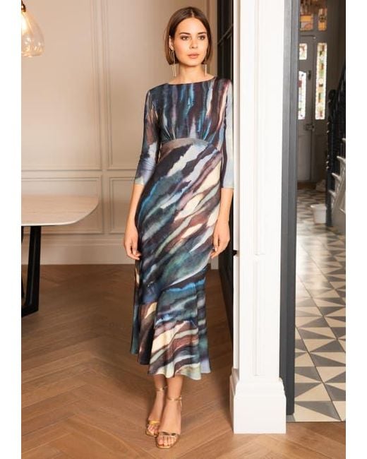 Alie Street London White Maxine Asymmetric Dress