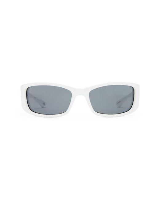 Le Specs Multicolor Du Jour 60Mm Rectangular Sunglasses
