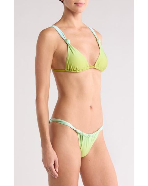 Solid & Striped Green Ellery Bikini Bottoms