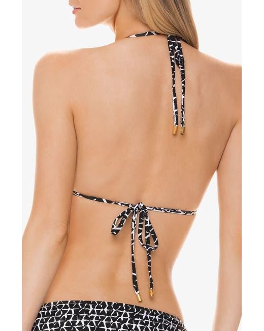 Helen Jon Black String Bikini Top