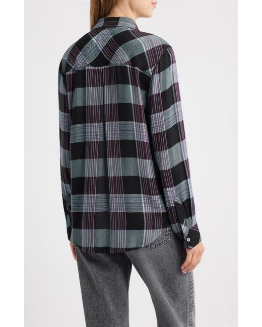 Rails Black Hunter Plaid Button-Up Shirt