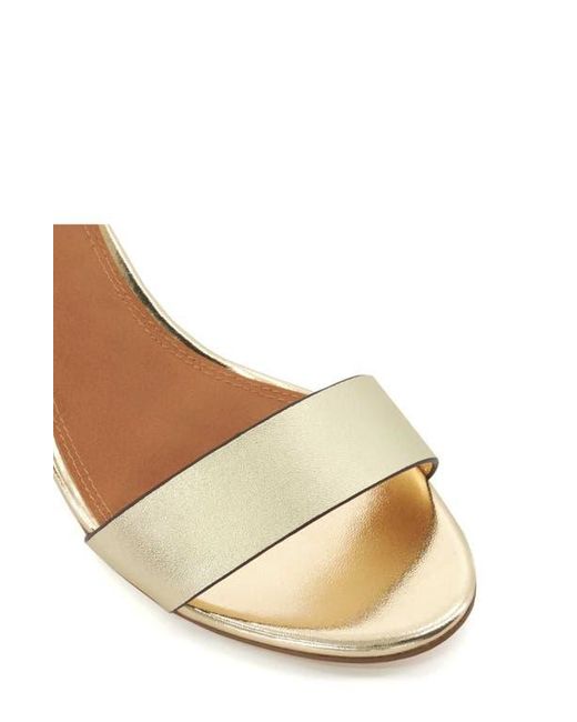 Dune Metallic Jelly Sandal