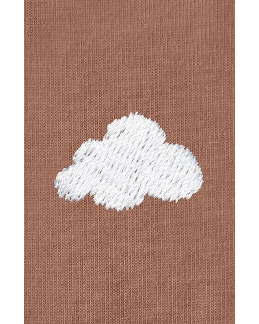 Alix Brown Lil Cloud Lightweight Jersey Tee