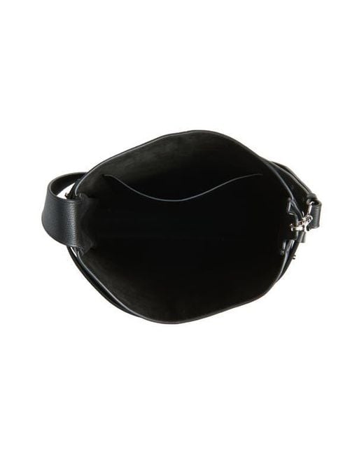 Givenchy Black Medium Belted Leather Tote for men