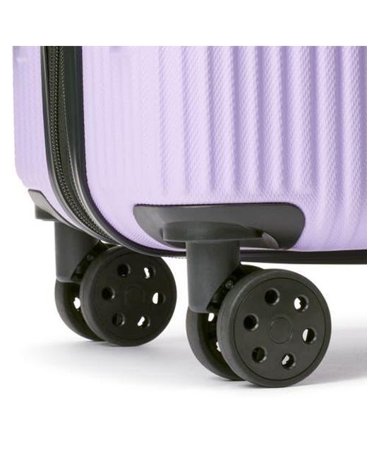 Marc New York Purple Horizon Upright Suitcase