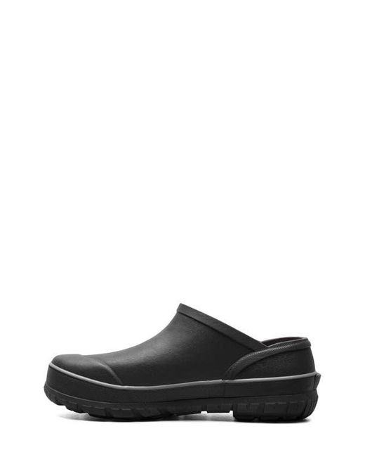Bogs Black Digger Waterproof Clog for men