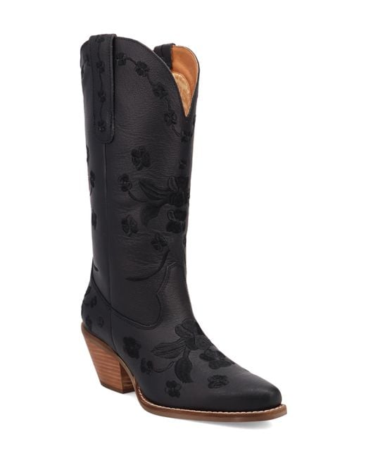 Dingo Black Love Bug Western Boot