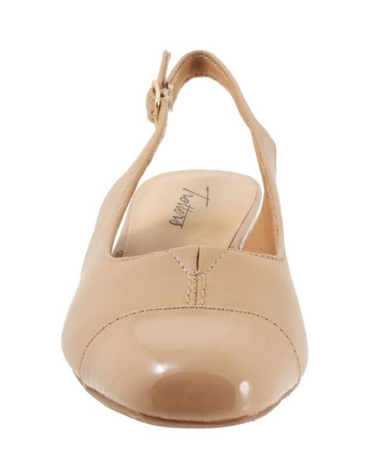 Trotters Natural 'Dea' Slingback