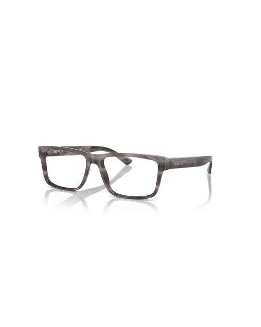 Ferrari Metallic 55Mm Rectangle Optical Glasses for men
