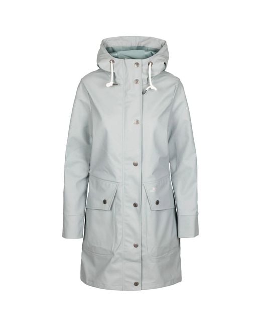 Trespass Gray Payko Waterproof Jacket