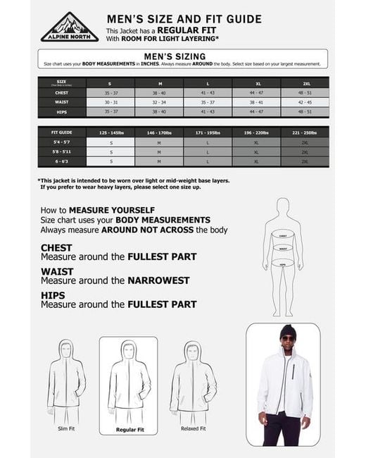 Alpine North White Carmacks for men
