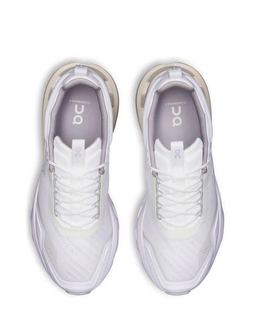 On Shoes White Cloudnova X Training Sneaker for men
