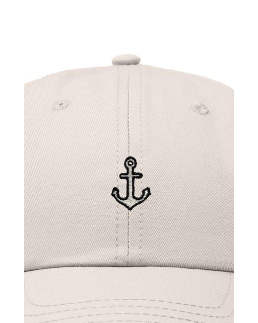 Alix Natural Anchor Dad Cap