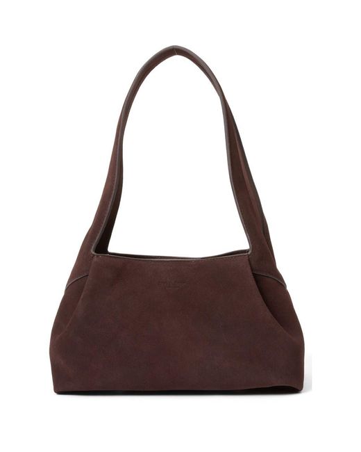 Rag & Bone Brown Slade Suede Shoulder Bag