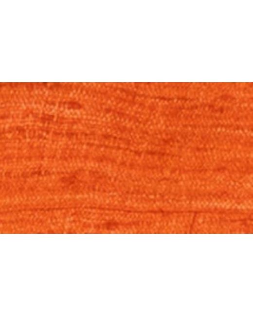 Akris Punto Orange Boxy Silk Tweed Crop Jacket