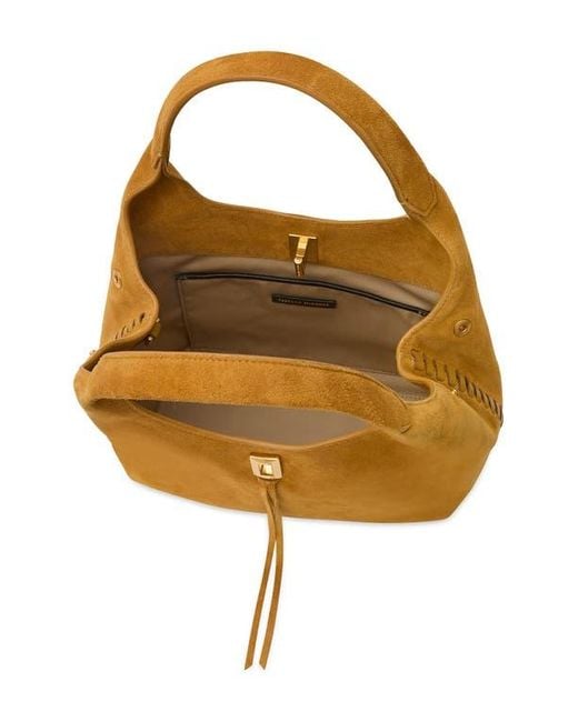 Rebecca Minkoff Brown Darren Whipstitch Leather Carrysome Bag