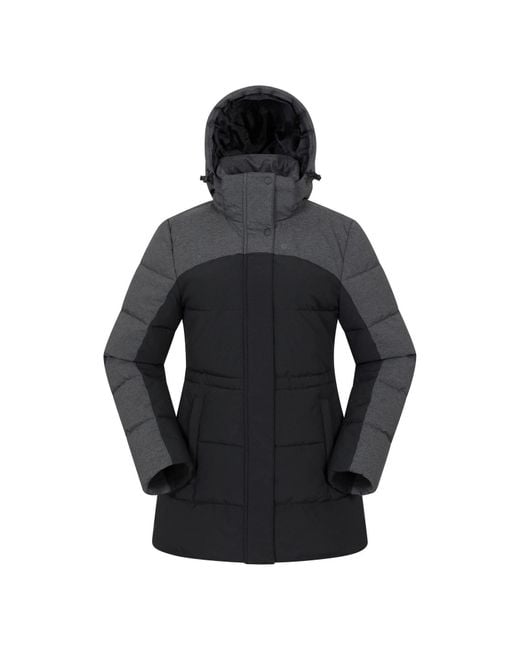 Mountain Warehouse Black Shock Padded Jacket