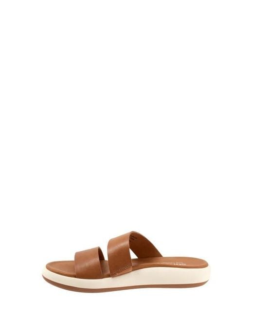 Softwalk® Brown Jenna Platform Sandal