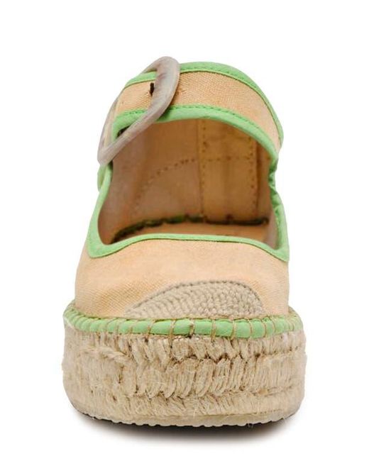 Free People Multicolor Surfside Platform Espadrille
