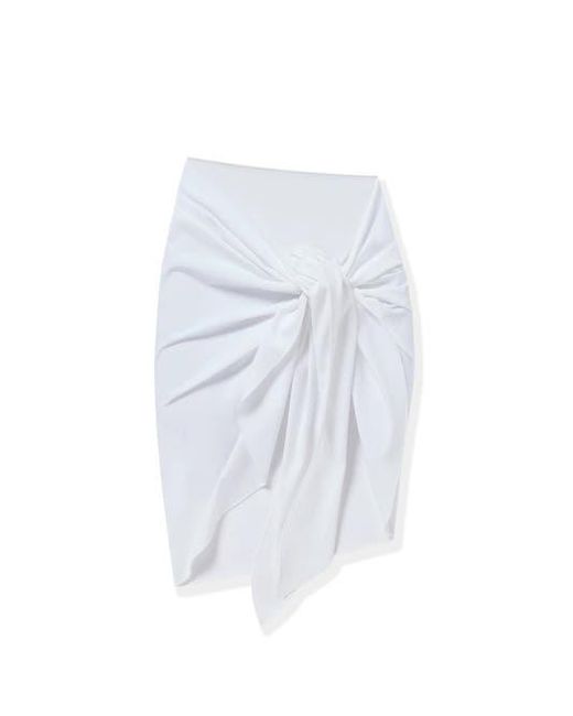 Stylest White Dreamsculpt Swim Sarong