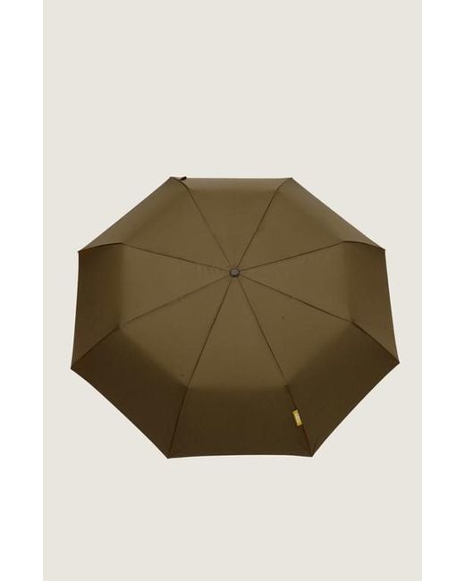 Original Duckhead Natural Compact Umbrella With Automatic Open-Close Function