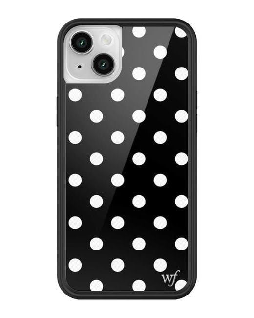 Wildflower Cases Black Polka Dot