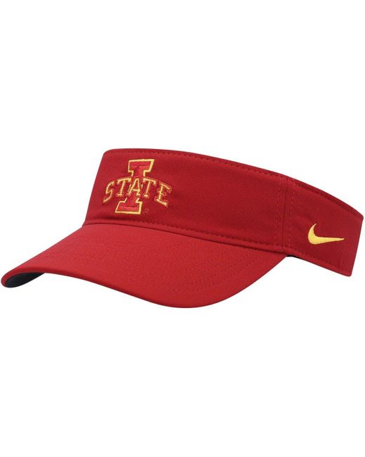Nike Red Iowa State Cyclones Sideline Performance Visor At Nordstrom for men