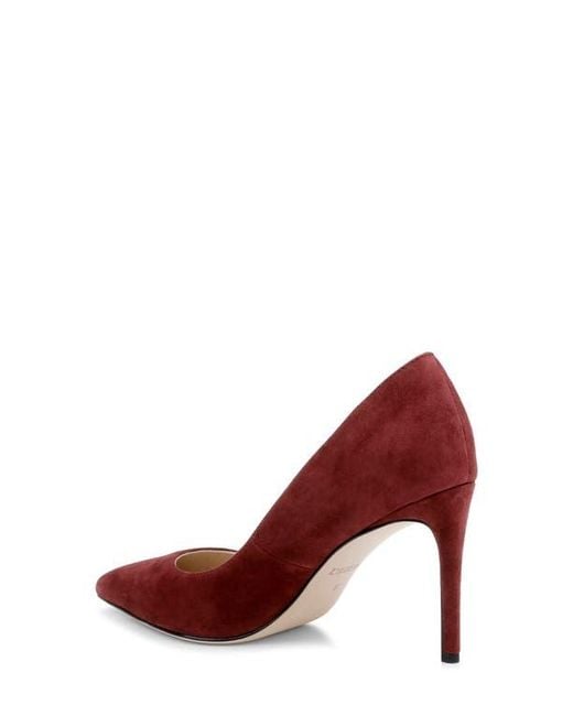 L'Agence Red Maelle Pointed Toe Pump