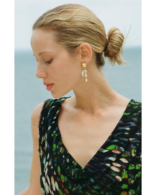 Sccollection Metallic Ziggy Earrings