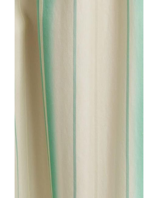 Du Paradis Green Anthurium Midi Sundress