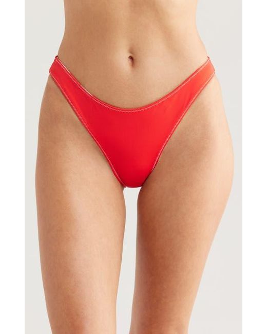 Solid & Striped Pink The Tati Bikini Bottoms
