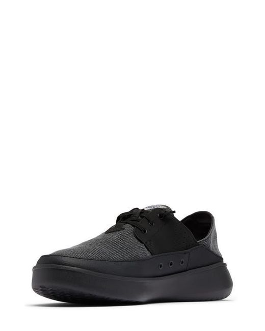 Columbia Black Pfg Boatside Relaxed Slip-On Sneaker for men