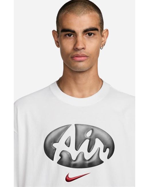 Nike White Air Max90 Graphic T-Shirt for men