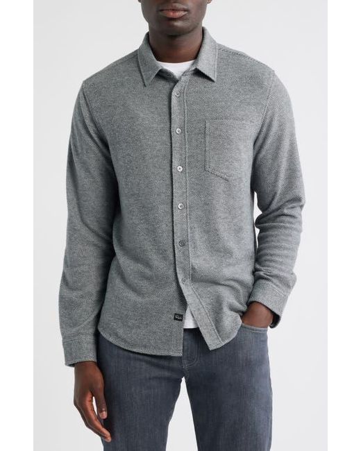 Rails Gray Hawke Twill Button-Up Shirt for men