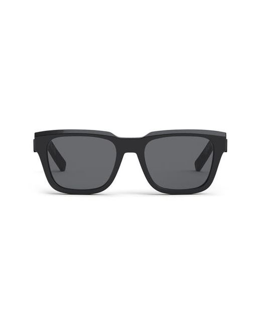 Dior Gray 'b23 S1i 53mm Rectangular Sunglasses for men