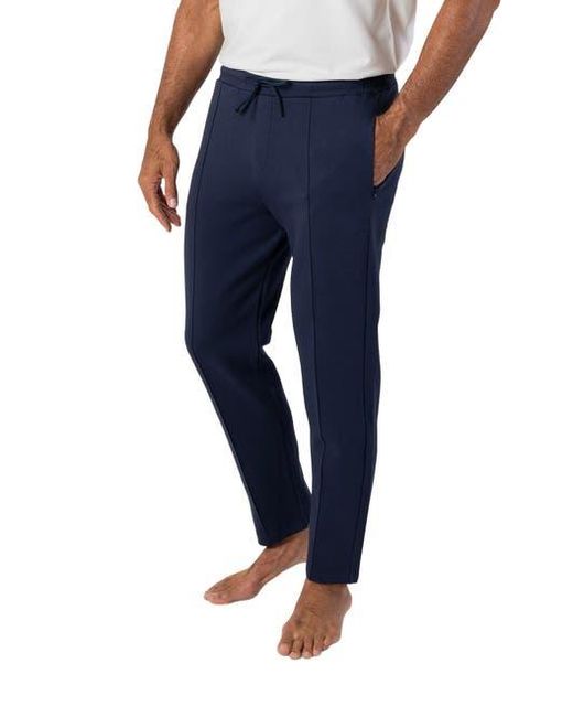 Robert Talbott Blue Evans Track Pant for men