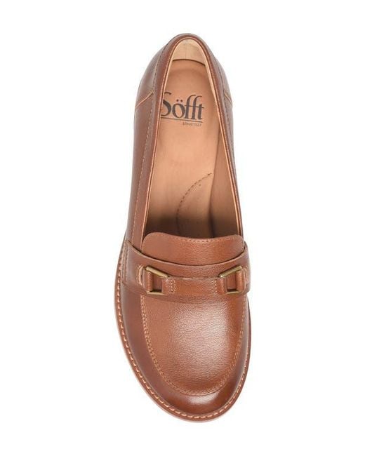 Söfft Brown Nova Bit Loafer