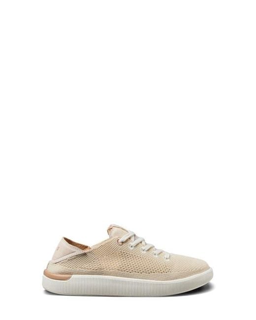 Reef White Neptune Knit Sneaker