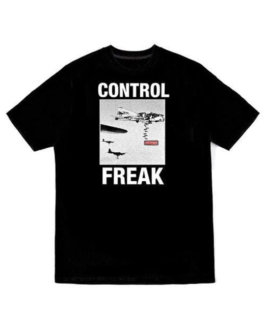 VERYRARE Black Control Freak Tee for men