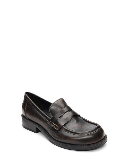 Ash Black Ringo Penny Loafer