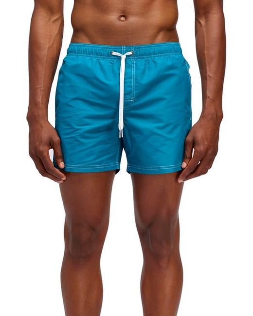 Sundek Blue Stripe Board Shorts for men
