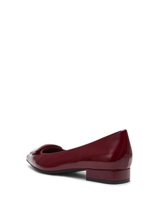 Anne Klein Red Crawford Pointed Toe Flat