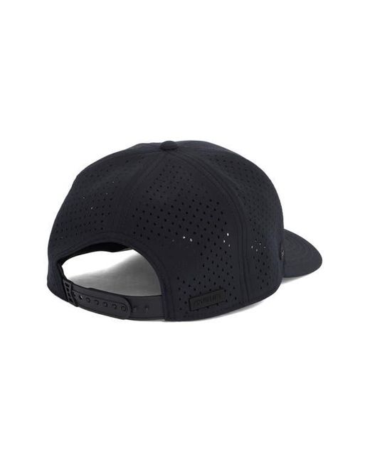 Melin Blue Hydro Compass Snapback Cap for men
