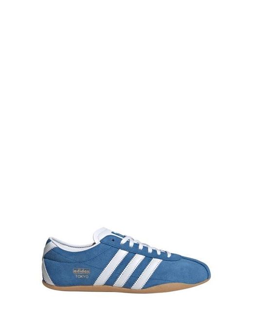 Adidas Blue Tokyo Low Top Suede Sneaker