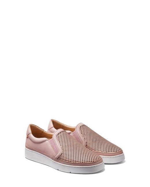 Samuel Hubbard Shoe Co. Pink Featherlight Laguna Slip-On Sneaker