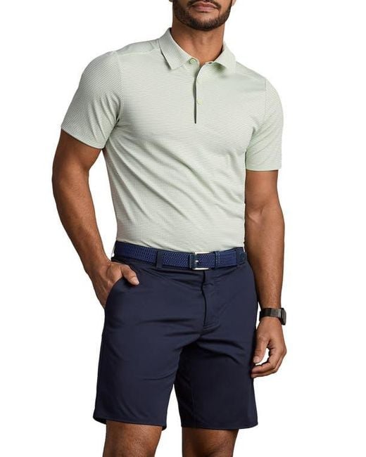 Rhone Blue Approach Performance Polo for men