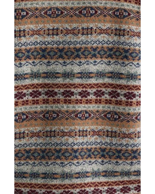 Schott Nyc Black Wool Blend Shawl Collar Cardigan for men